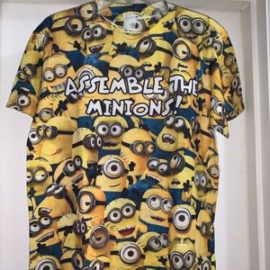 ✅ BOGO Universal Studios Minions Shirt YL